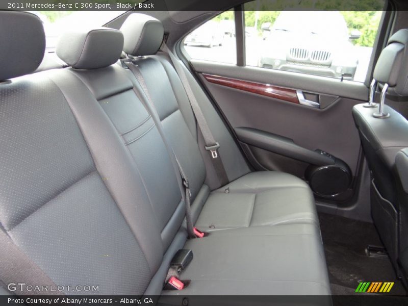 Black / Black 2011 Mercedes-Benz C 300 Sport