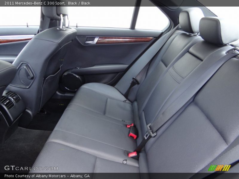 Black / Black 2011 Mercedes-Benz C 300 Sport