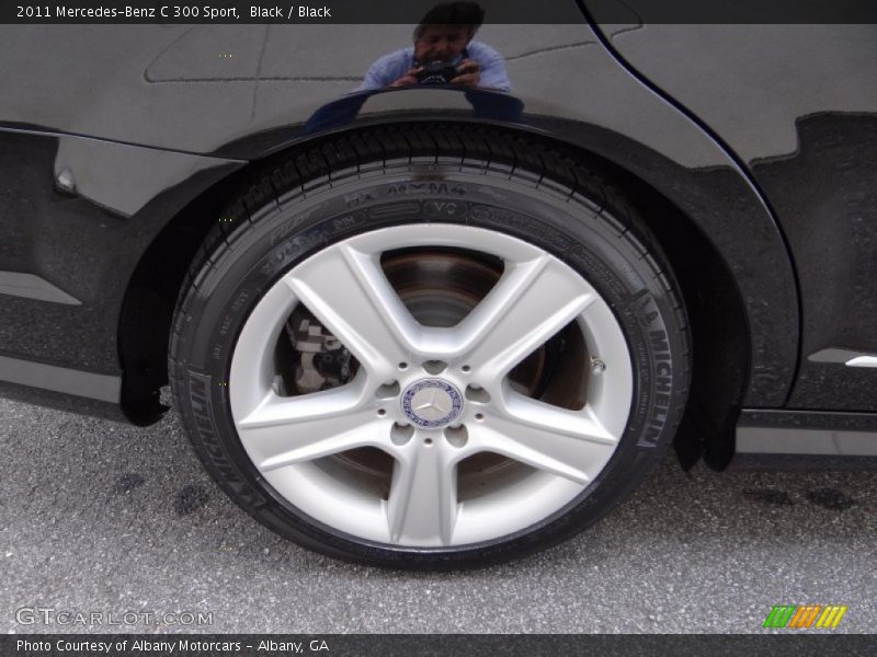 Black / Black 2011 Mercedes-Benz C 300 Sport