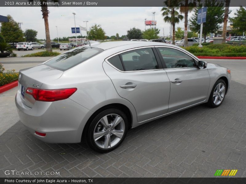 Silver Moon / Ebony 2013 Acura ILX 2.0L Premium