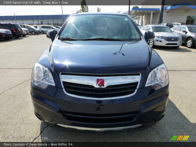 Deep Blue / Gray 2008 Saturn VUE XR AWD