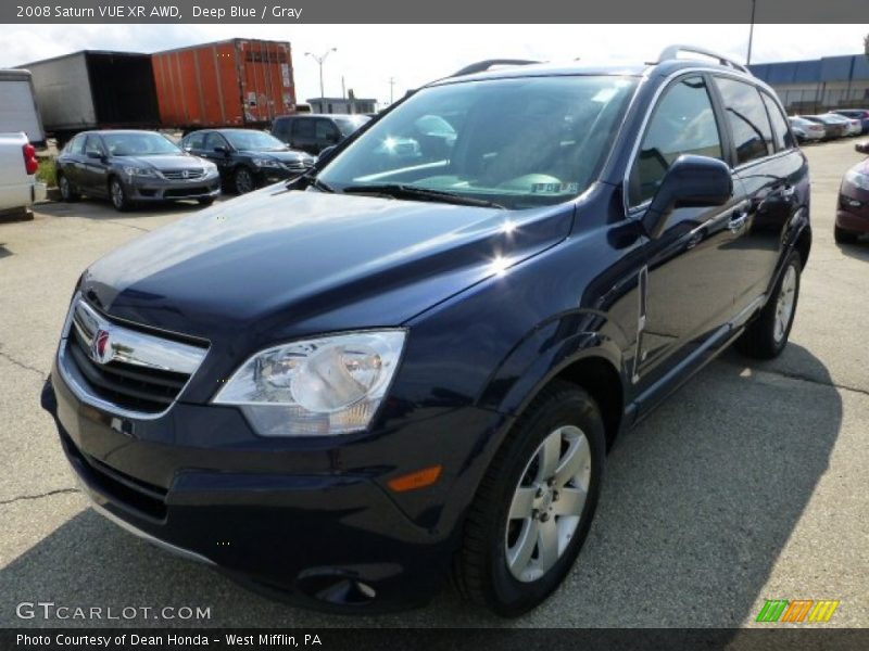 Deep Blue / Gray 2008 Saturn VUE XR AWD