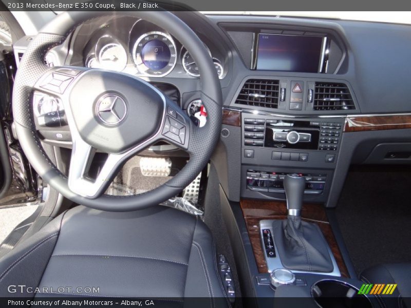 Black / Black 2013 Mercedes-Benz E 350 Coupe