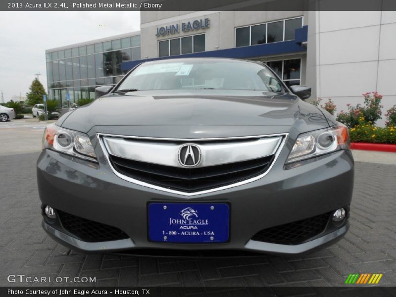 Polished Metal Metallic / Ebony 2013 Acura ILX 2.4L