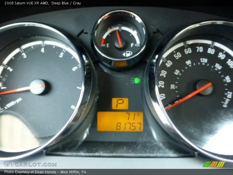 Deep Blue / Gray 2008 Saturn VUE XR AWD