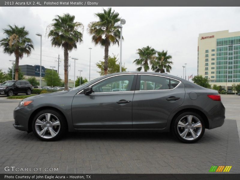 Polished Metal Metallic / Ebony 2013 Acura ILX 2.4L