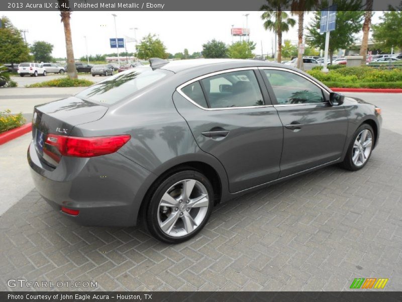 Polished Metal Metallic / Ebony 2013 Acura ILX 2.4L