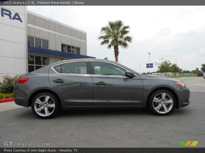 Polished Metal Metallic / Ebony 2013 Acura ILX 2.4L