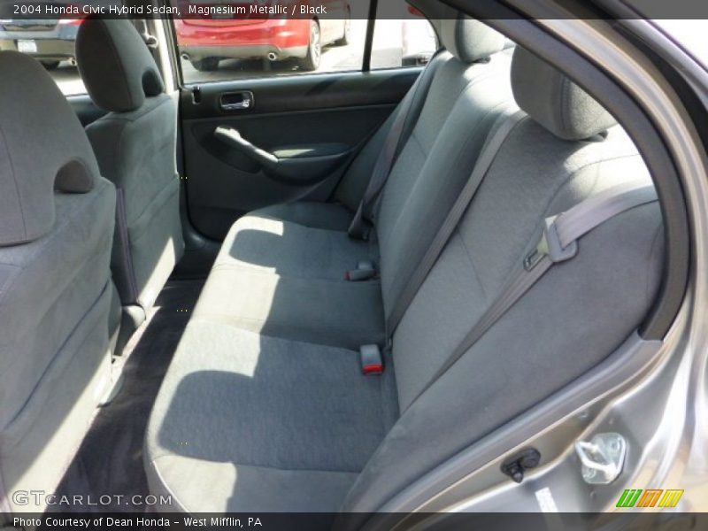 Magnesium Metallic / Black 2004 Honda Civic Hybrid Sedan