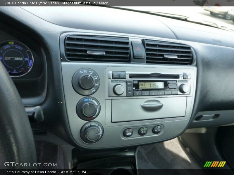 Magnesium Metallic / Black 2004 Honda Civic Hybrid Sedan