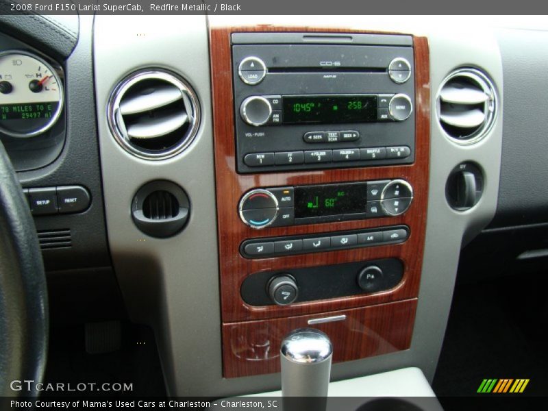 Controls of 2008 F150 Lariat SuperCab