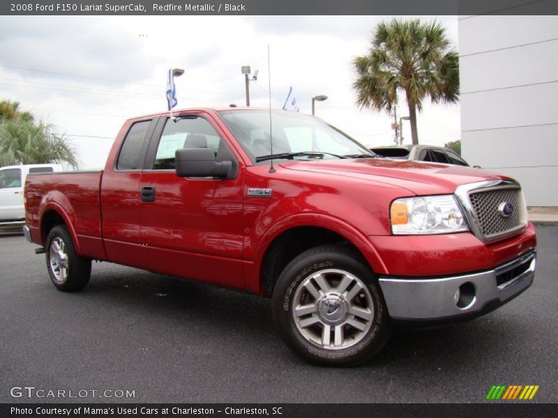  2008 F150 Lariat SuperCab Redfire Metallic