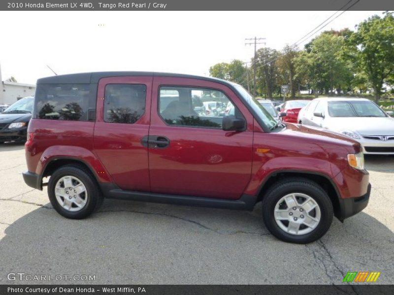 Tango Red Pearl / Gray 2010 Honda Element LX 4WD