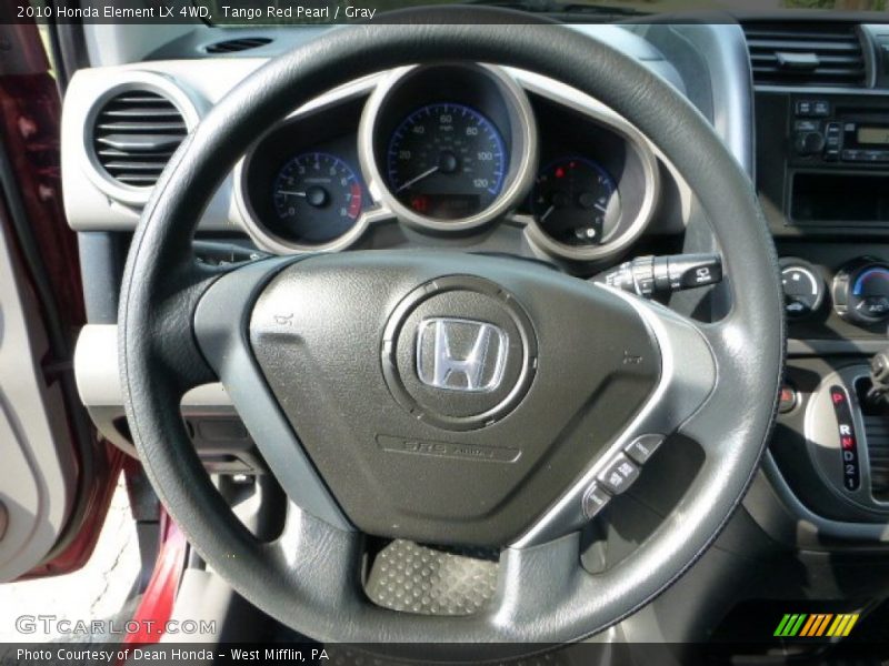 Tango Red Pearl / Gray 2010 Honda Element LX 4WD