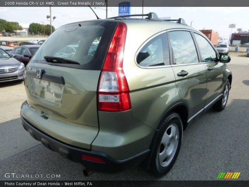 Green Tea Metallic / Ivory 2008 Honda CR-V LX 4WD