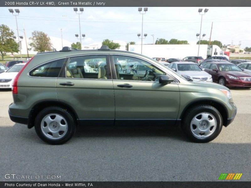 Green Tea Metallic / Ivory 2008 Honda CR-V LX 4WD