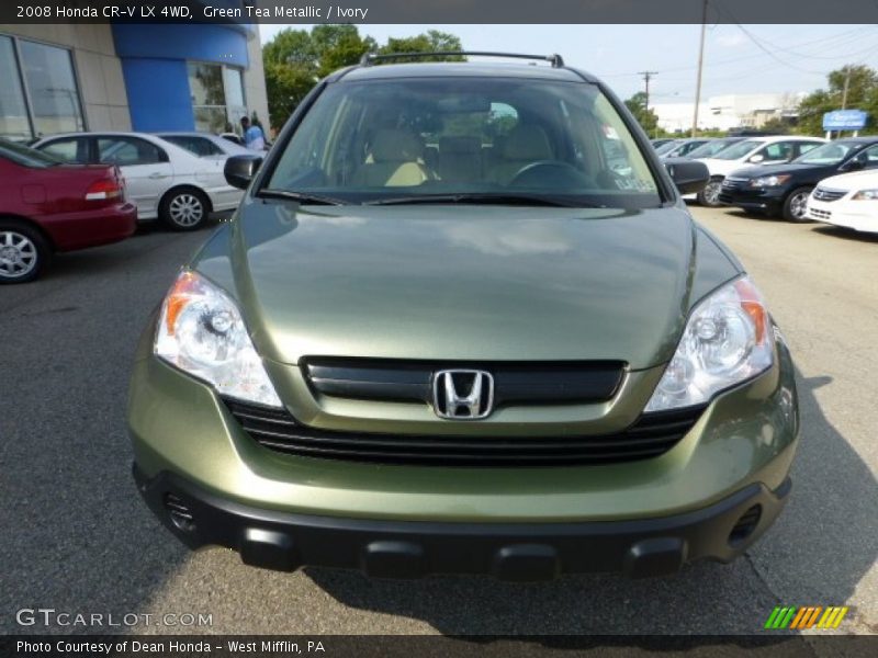 Green Tea Metallic / Ivory 2008 Honda CR-V LX 4WD