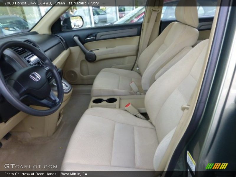 Green Tea Metallic / Ivory 2008 Honda CR-V LX 4WD