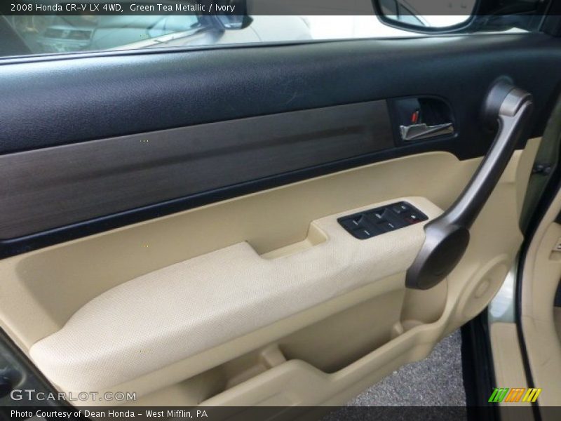 Green Tea Metallic / Ivory 2008 Honda CR-V LX 4WD