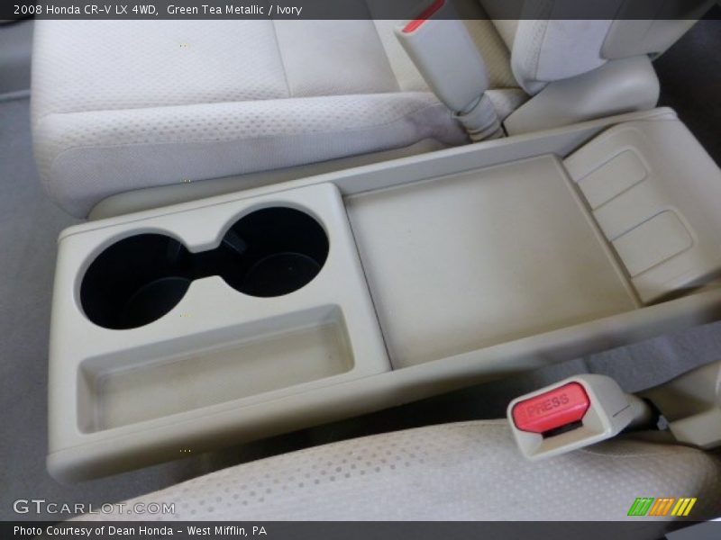 Green Tea Metallic / Ivory 2008 Honda CR-V LX 4WD