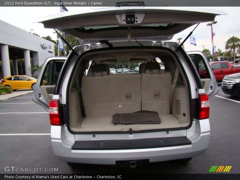 Ingot Silver Metallic / Camel 2012 Ford Expedition XLT