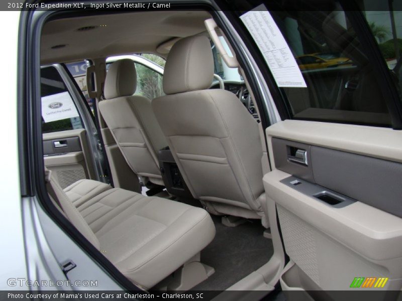 Ingot Silver Metallic / Camel 2012 Ford Expedition XLT