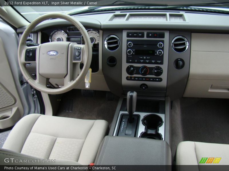 Ingot Silver Metallic / Camel 2012 Ford Expedition XLT