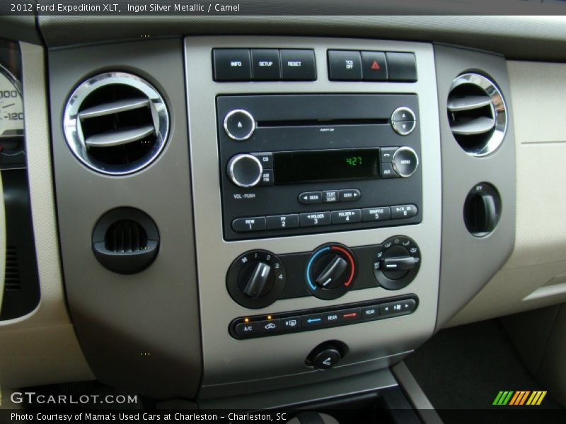 Ingot Silver Metallic / Camel 2012 Ford Expedition XLT
