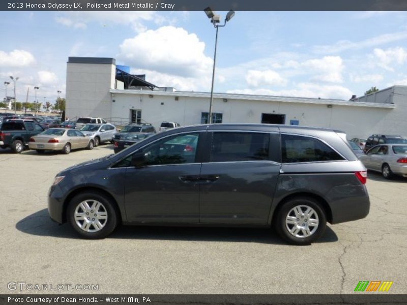 Polished Metal Metallic / Gray 2013 Honda Odyssey LX