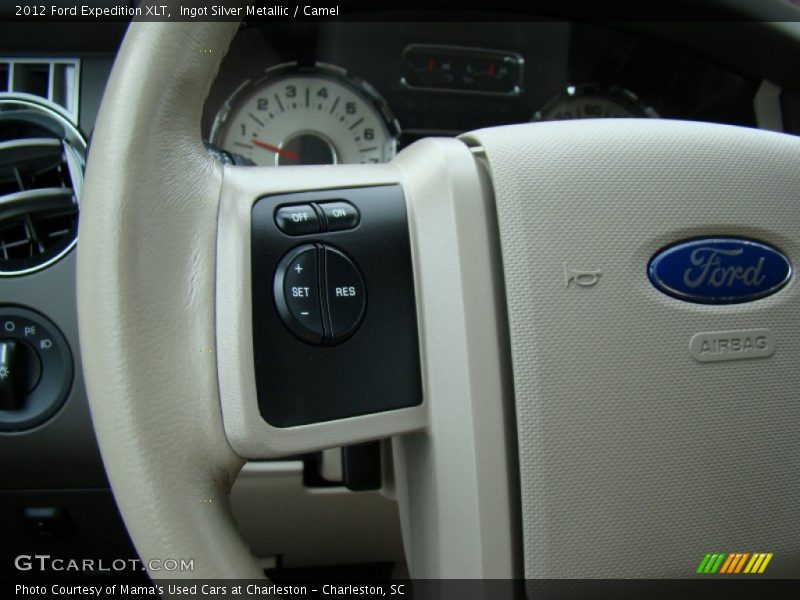Ingot Silver Metallic / Camel 2012 Ford Expedition XLT