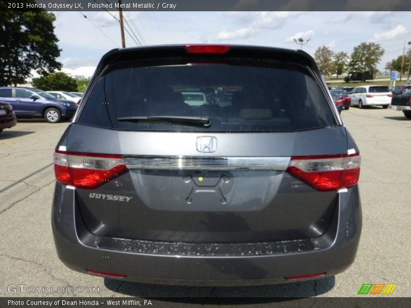 Polished Metal Metallic / Gray 2013 Honda Odyssey LX