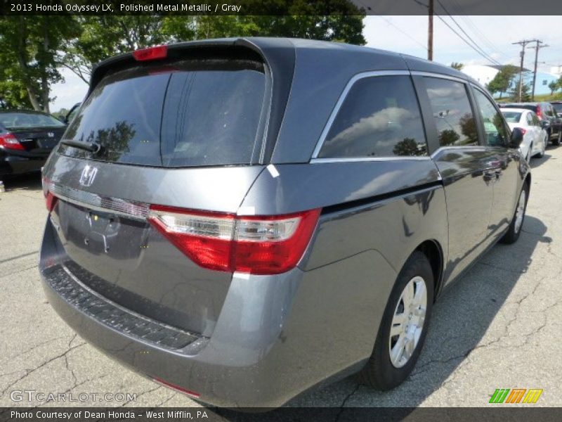 Polished Metal Metallic / Gray 2013 Honda Odyssey LX