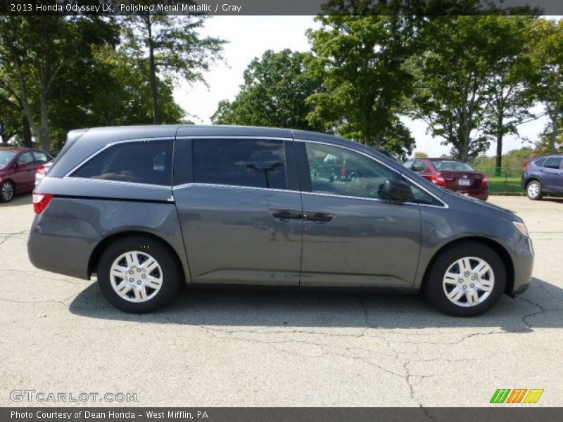 Polished Metal Metallic / Gray 2013 Honda Odyssey LX