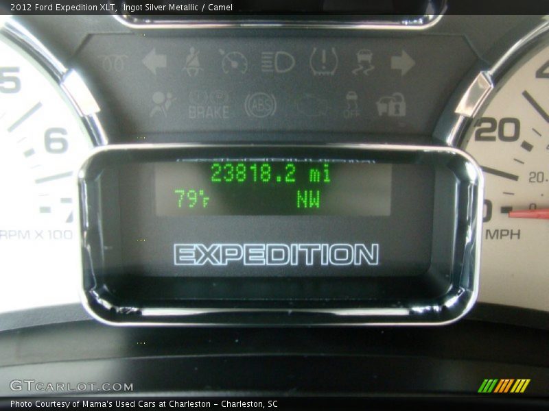 Ingot Silver Metallic / Camel 2012 Ford Expedition XLT