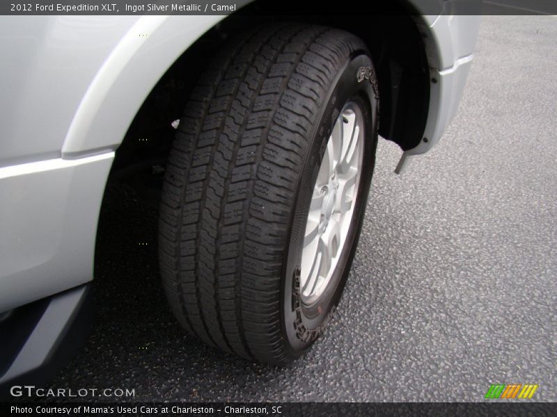 Ingot Silver Metallic / Camel 2012 Ford Expedition XLT