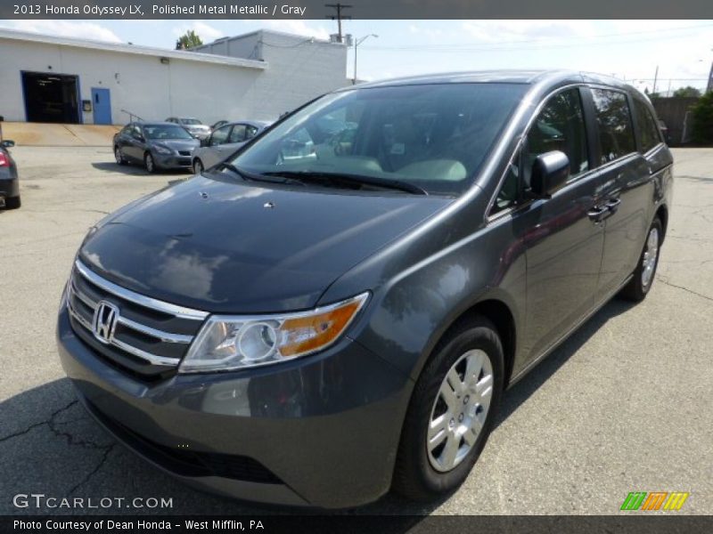 Polished Metal Metallic / Gray 2013 Honda Odyssey LX