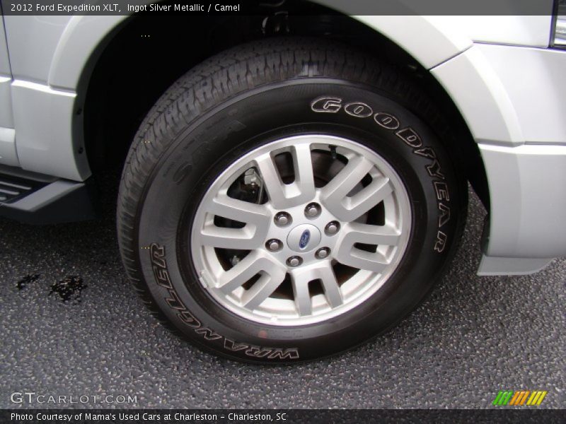 Ingot Silver Metallic / Camel 2012 Ford Expedition XLT