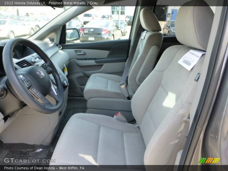 Polished Metal Metallic / Gray 2013 Honda Odyssey LX