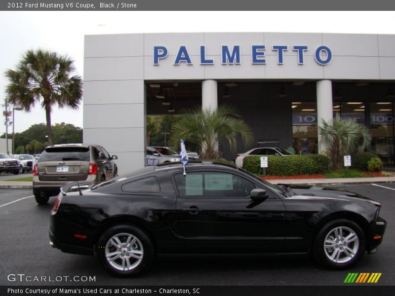Black / Stone 2012 Ford Mustang V6 Coupe