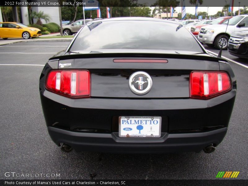 Black / Stone 2012 Ford Mustang V6 Coupe