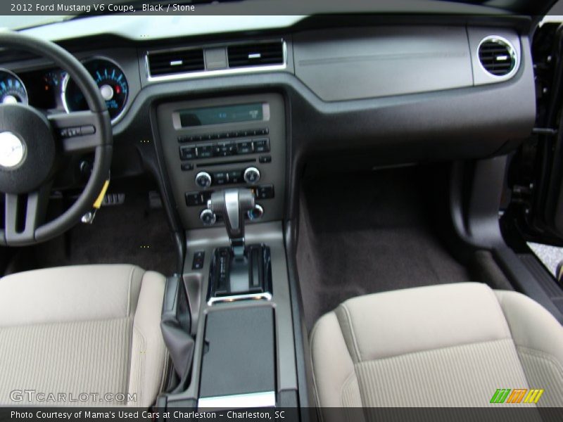 Black / Stone 2012 Ford Mustang V6 Coupe