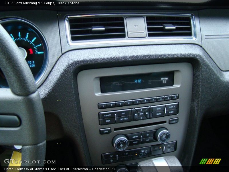 Black / Stone 2012 Ford Mustang V6 Coupe
