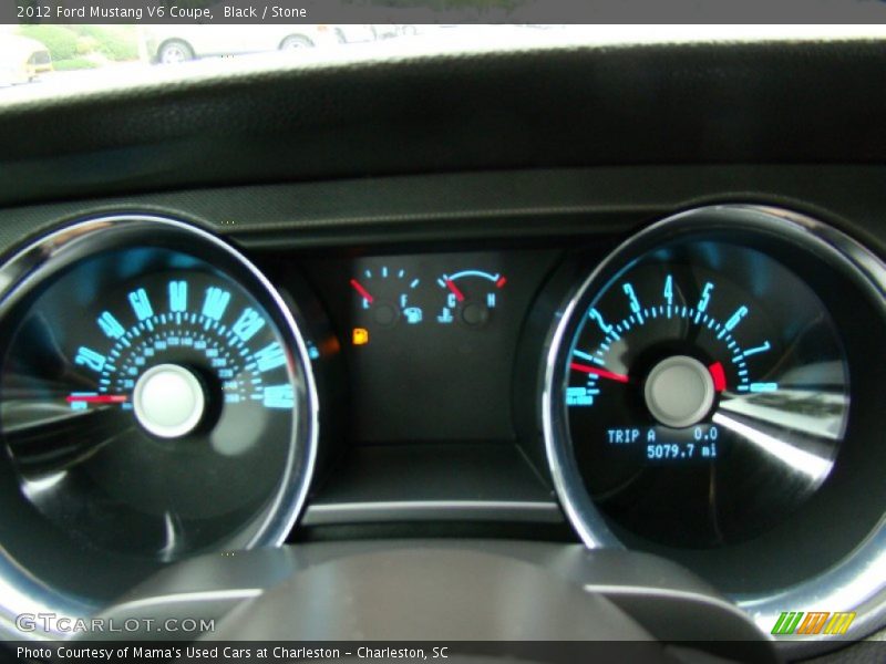 Black / Stone 2012 Ford Mustang V6 Coupe