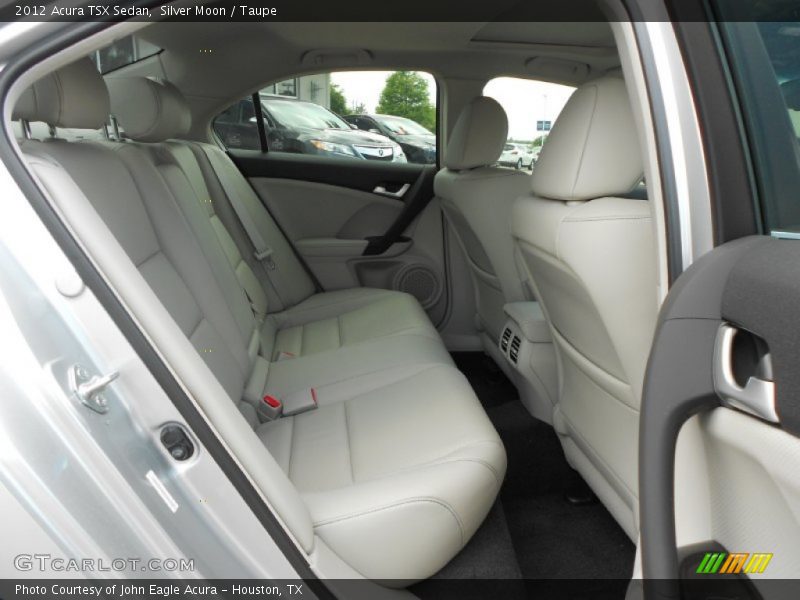 Silver Moon / Taupe 2012 Acura TSX Sedan