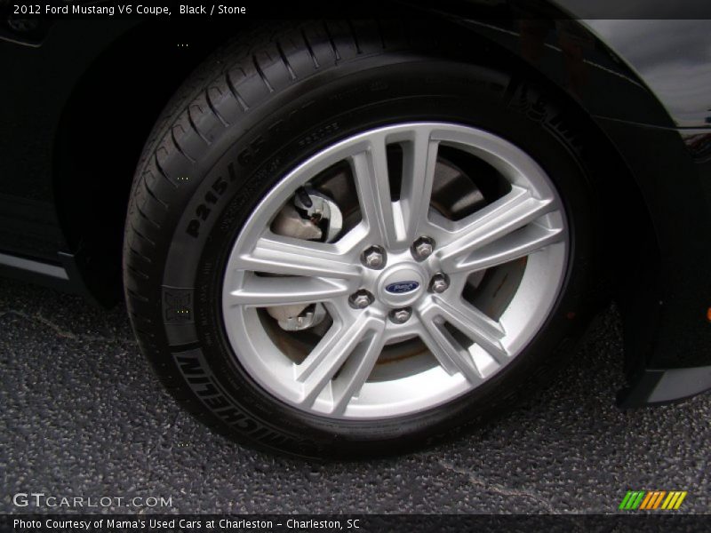 Black / Stone 2012 Ford Mustang V6 Coupe