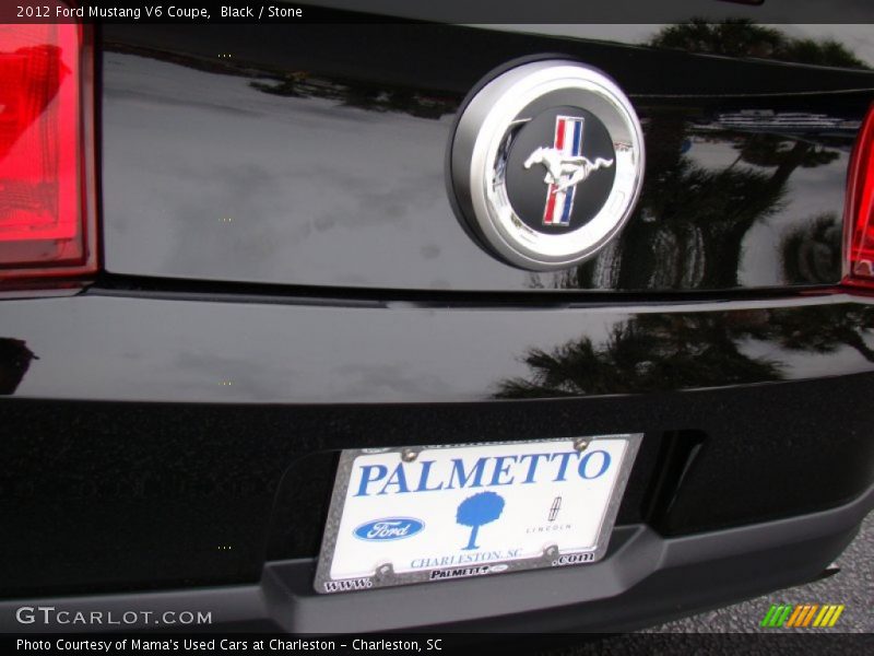 Black / Stone 2012 Ford Mustang V6 Coupe