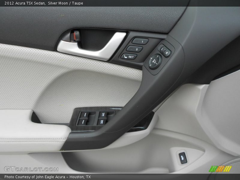Silver Moon / Taupe 2012 Acura TSX Sedan
