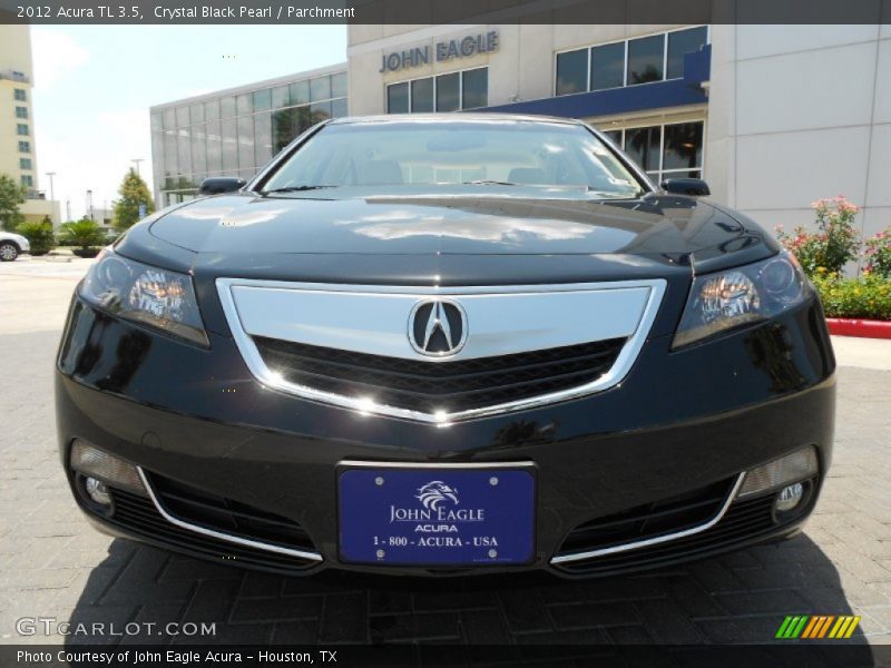 Crystal Black Pearl / Parchment 2012 Acura TL 3.5