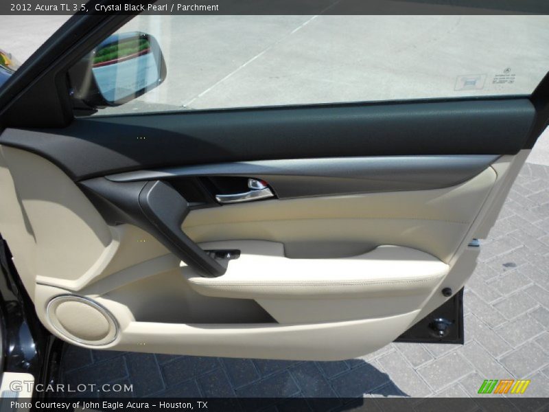 Crystal Black Pearl / Parchment 2012 Acura TL 3.5