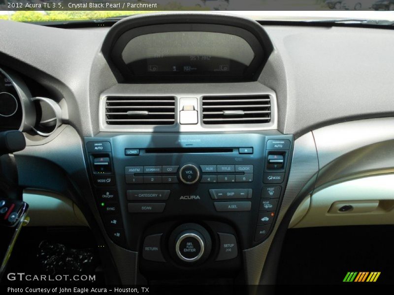 Crystal Black Pearl / Parchment 2012 Acura TL 3.5